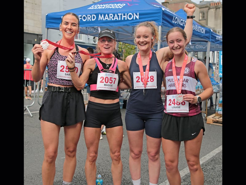 Sarah O'Boyle, Maggie Smith, Áine McLoughlin, and Louise Callaghan
