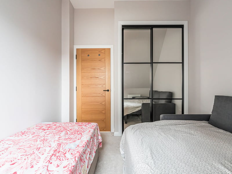 The property benefits from its own allocated parking space located just outside the building. The building and lift are managed by Taylor and Martin Factors, at an annual fee of approximately £1860.