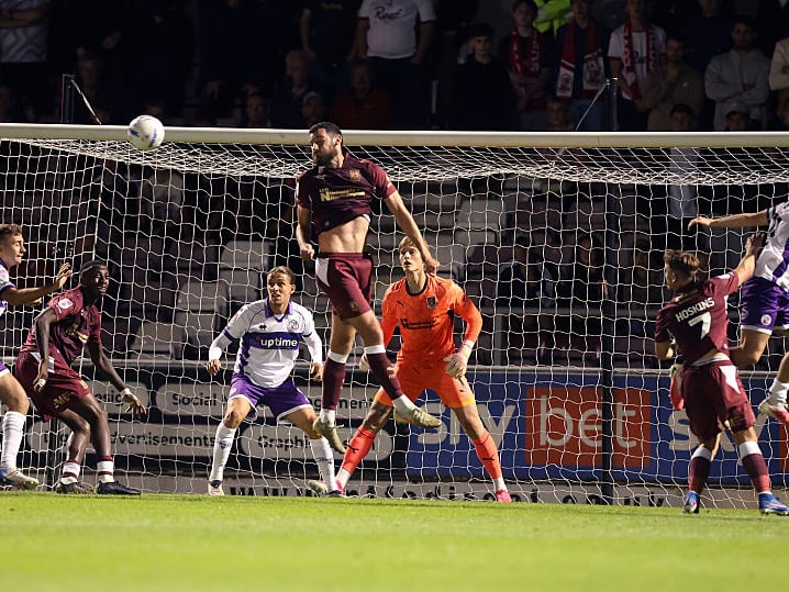 Crawley's dominance of possession didn't turn into many chances in the first half, and then his prowess at defending the penalty box came in extremely handy in the final half-hour... 7