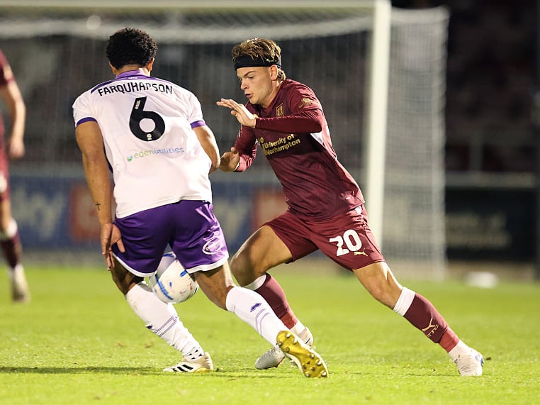 Quiet game. Cobblers didn't get the ball to him quickly enough and accurately enough for him to showcase his qualities in the first half, and then the red card meant it was all hands to the pump in the second. Can't knock his work ethic... 6.5