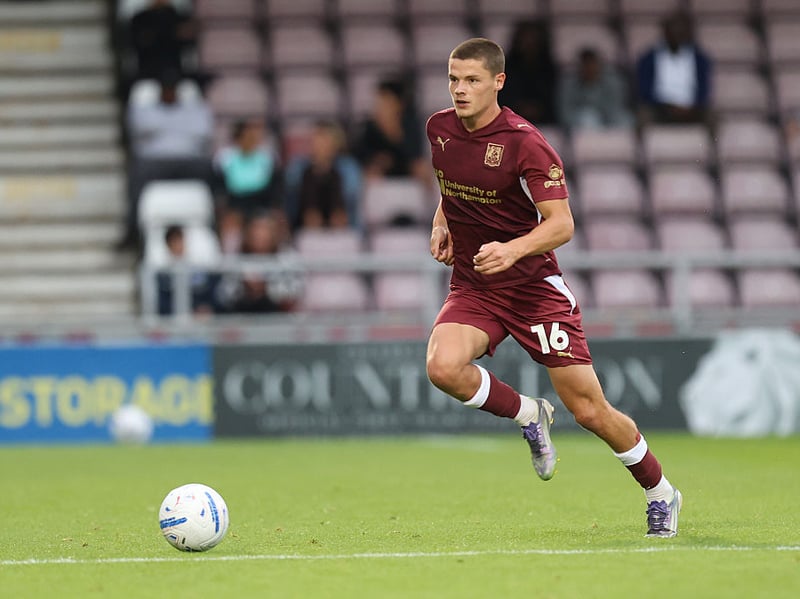 His decision to take a quick throw caught out Crawley and led to the goal. The speed and movement of the away side's attack made life difficult, especially after the red card, but he stuck to his task and made some vital blocks and tackles... 7