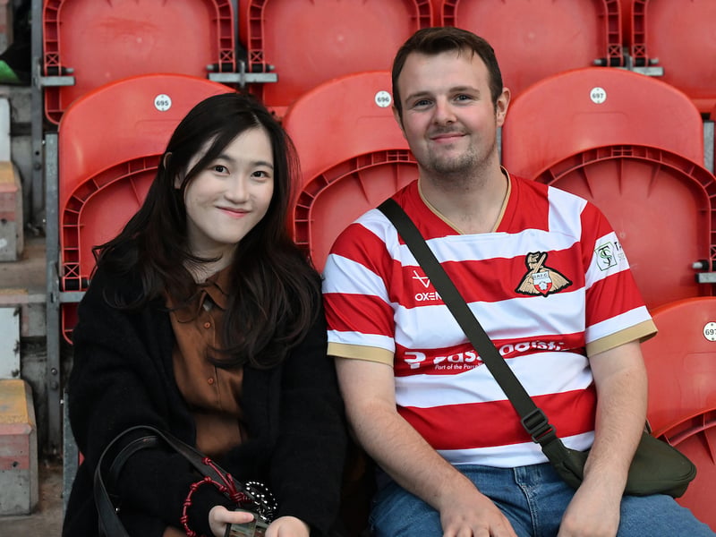 Over 8,700 supporters were in attendance to watch Doncaster Rovers' tightly contested draw with Notts County.