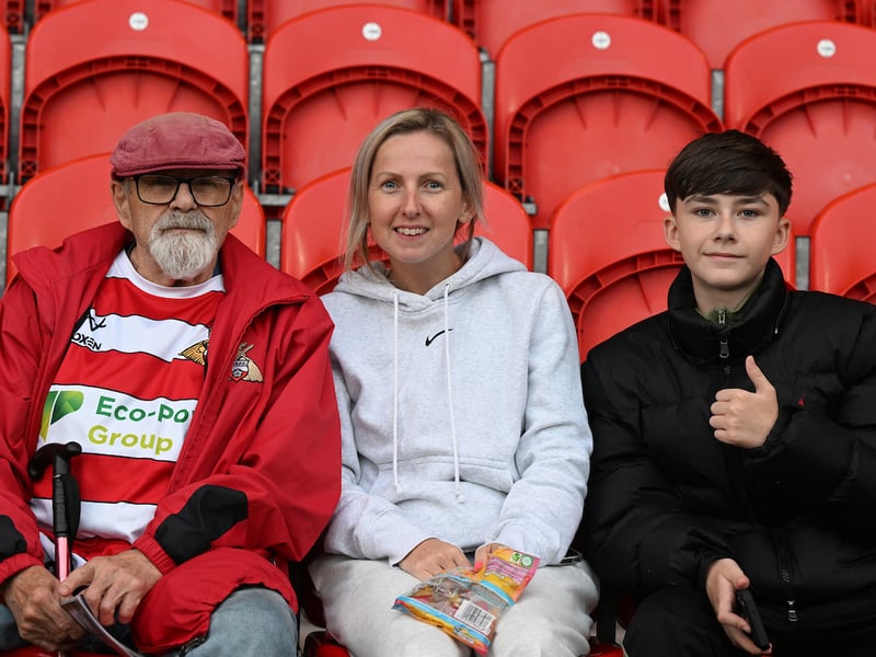 Over 8,700 supporters were in attendance to watch Doncaster Rovers' tightly contested draw with Notts County.
