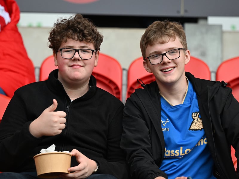Over 8,700 supporters were in attendance to watch Doncaster Rovers' tightly contested draw with Notts County.