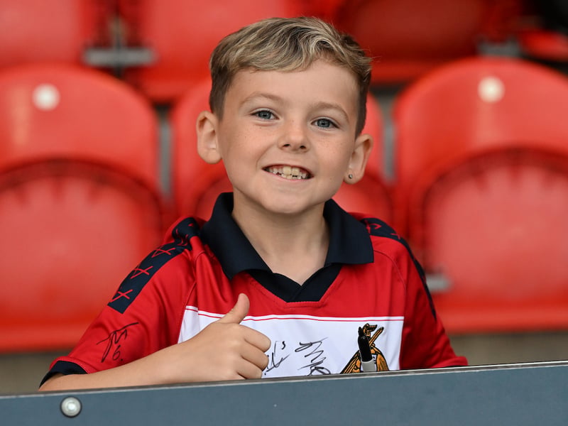 Over 8,700 supporters were in attendance to watch Doncaster Rovers' tightly contested draw with Notts County.