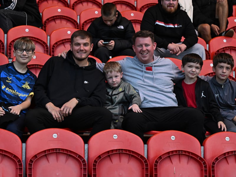 Over 8,700 supporters were in attendance to watch Doncaster Rovers' tightly contested draw with Notts County.