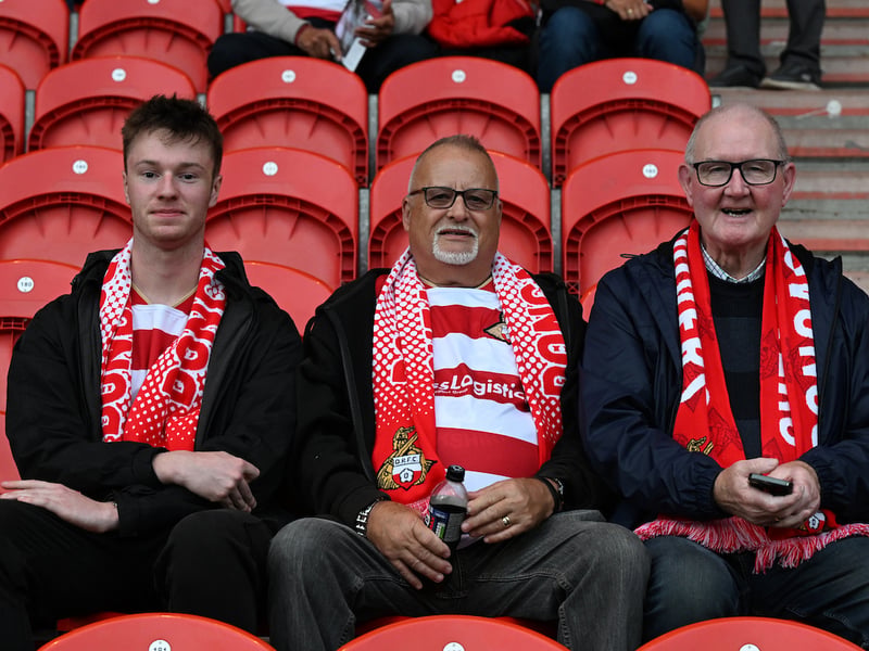 Over 8,700 supporters were in attendance to watch Doncaster Rovers' tightly contested draw with Notts County.