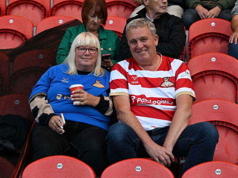 Over 8,700 supporters were in attendance to watch Doncaster Rovers' tightly contested draw with Notts County.
