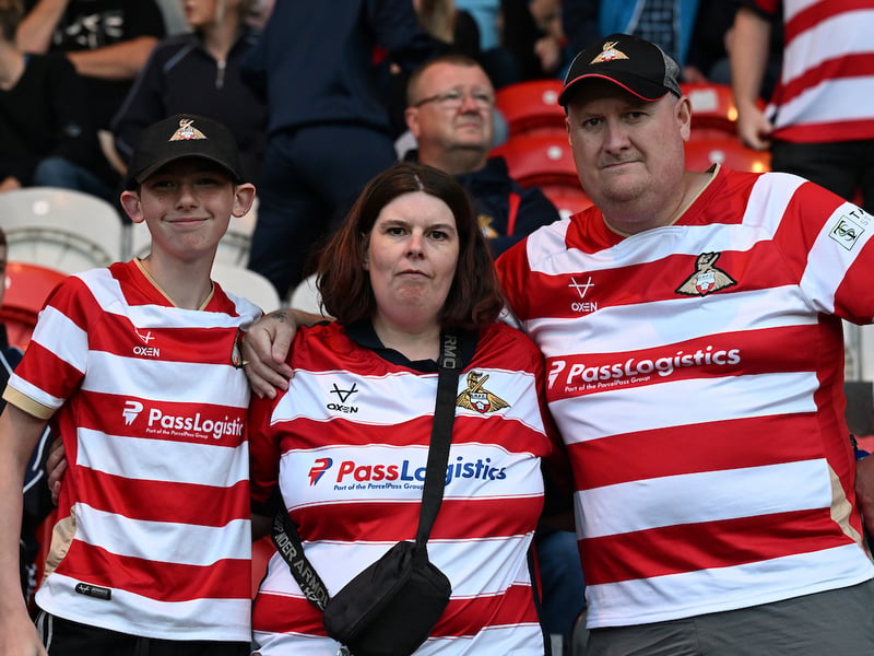 Over 8,700 supporters were in attendance to watch Doncaster Rovers' tightly contested draw with Notts County.