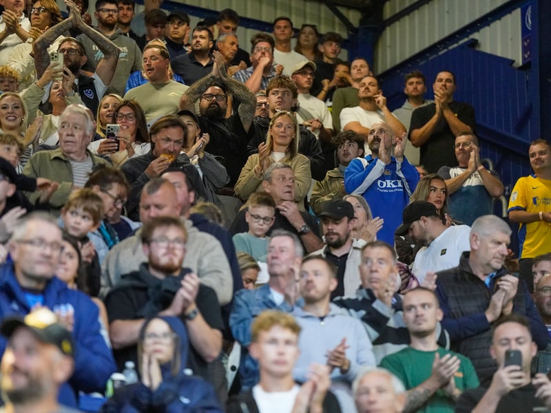 There were 20,282 supporters in attendance at Fratton Park on Tuesday evening for Pompey’s Championship contests against Derby County.
