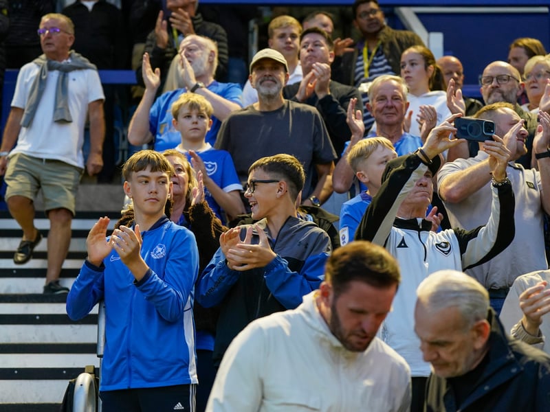 There were 20,282 supporters in attendance at Fratton Park on Tuesday evening for Pompey’s Championship contests against Derby County.
