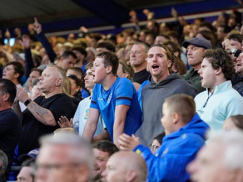 There were 20,282 supporters in attendance at Fratton Park on Tuesday evening for Pompey’s Championship contests against Derby County.