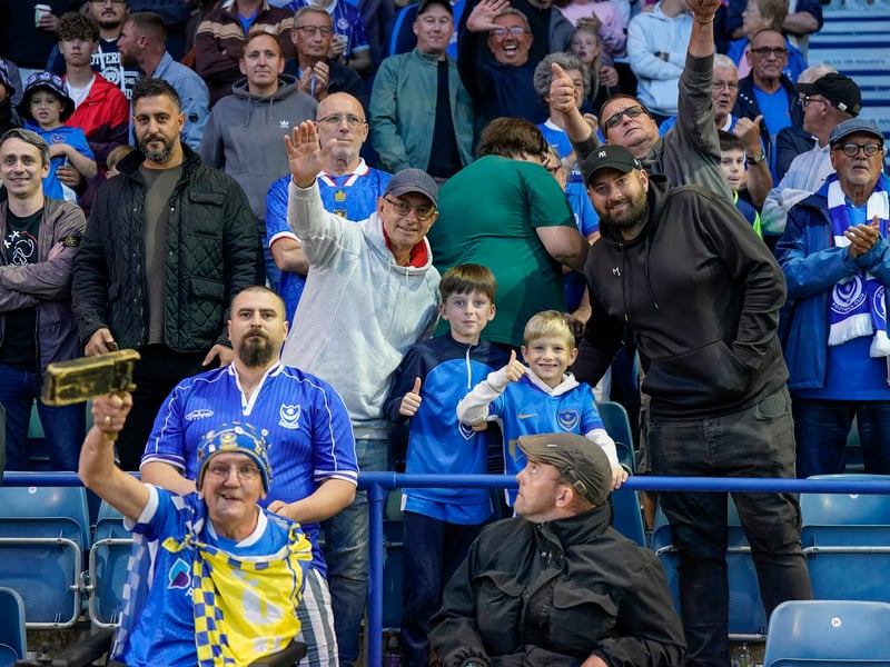 There were 20,282 supporters in attendance at Fratton Park on Tuesday evening for Pompey’s Championship contests against Derby County.
