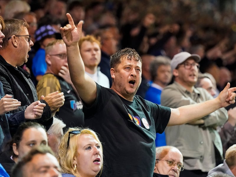 There were 20,282 supporters in attendance at Fratton Park on Tuesday evening for Pompey’s Championship contests against Derby County.