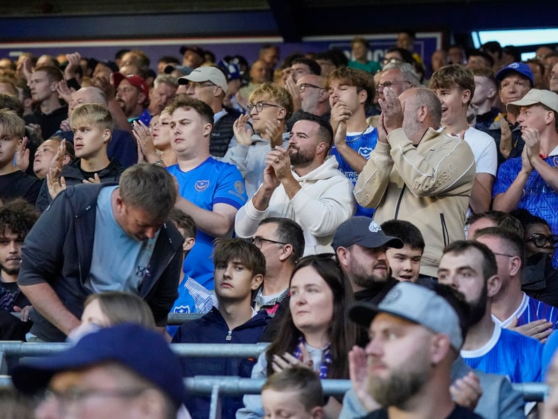 There were 20,282 supporters in attendance at Fratton Park on Tuesday evening for Pompey’s Championship contests against Derby County.