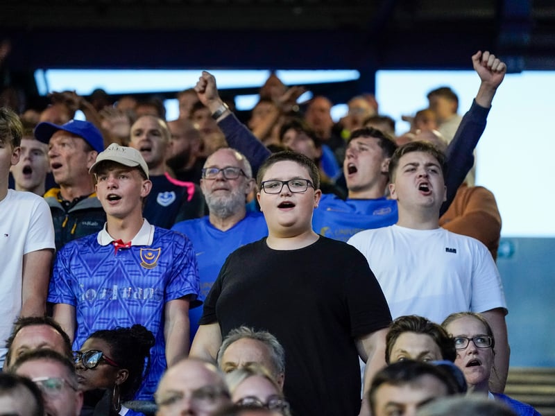 There were 20,282 supporters in attendance at Fratton Park on Tuesday evening for Pompey’s Championship contests against Derby County.