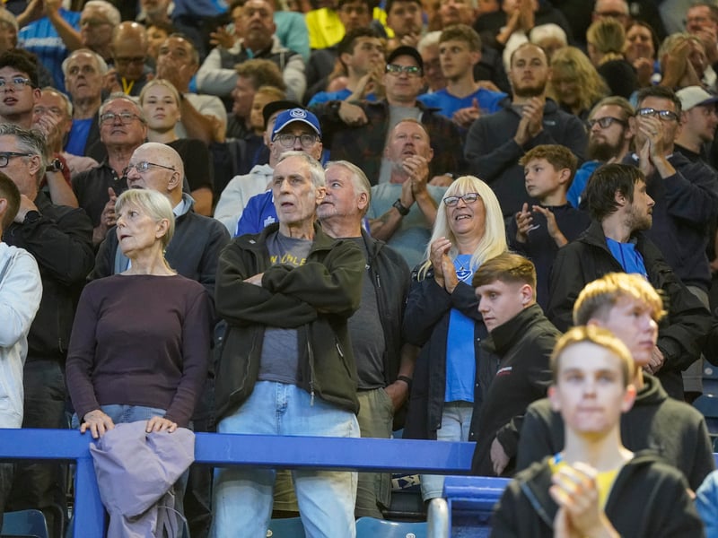 There were 20,282 supporters in attendance at Fratton Park on Tuesday evening for Pompey’s Championship contests against Derby County.