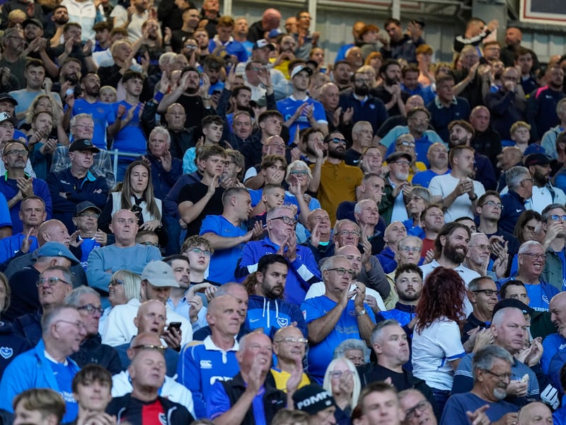 There were 20,282 supporters in attendance at Fratton Park on Tuesday evening for Pompey’s Championship contests against Derby County.