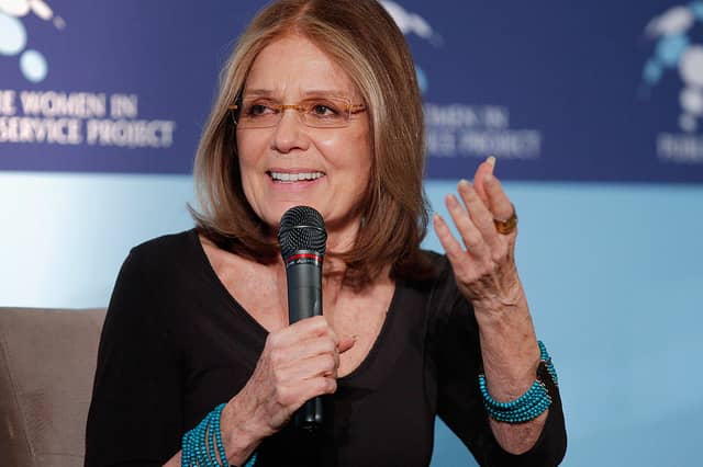 Gloria Steinem was never short of something interesting to say.