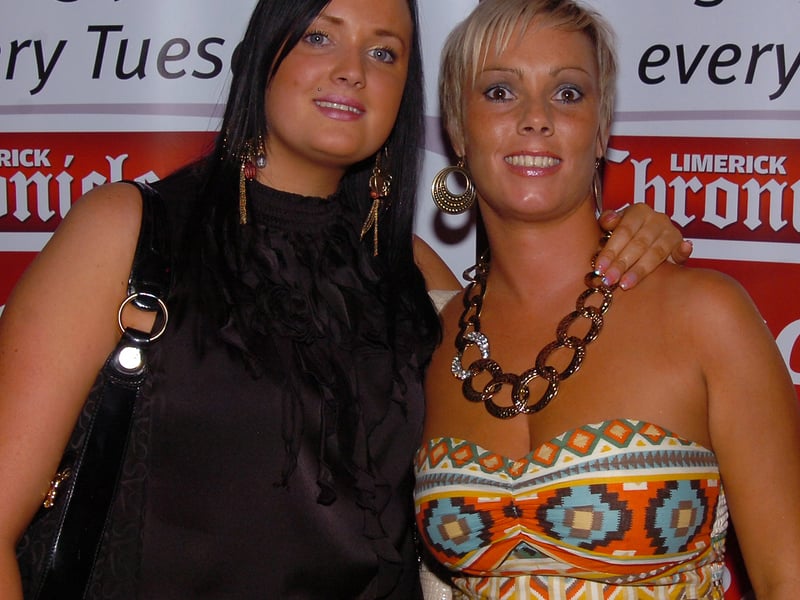 MR ICON LIMERICK COMPETITION AT ICON NITECLUBCiara Ryan, Ballysimon, and Jennifer O'Brien, Glasgow Park (LL)