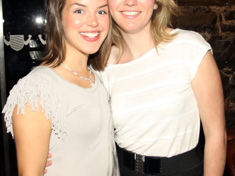 Trinty Rooms (9/9/10)Claire Hayes, Hospital and Kate Ward, attending the Calvin Harris Gig at the Trinity Rooms.Picture Brendan Gleeson 