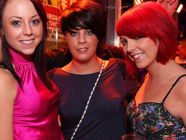 Sarah Murphy, Jess Smith and Donna O'Neill in Trinity Rooms