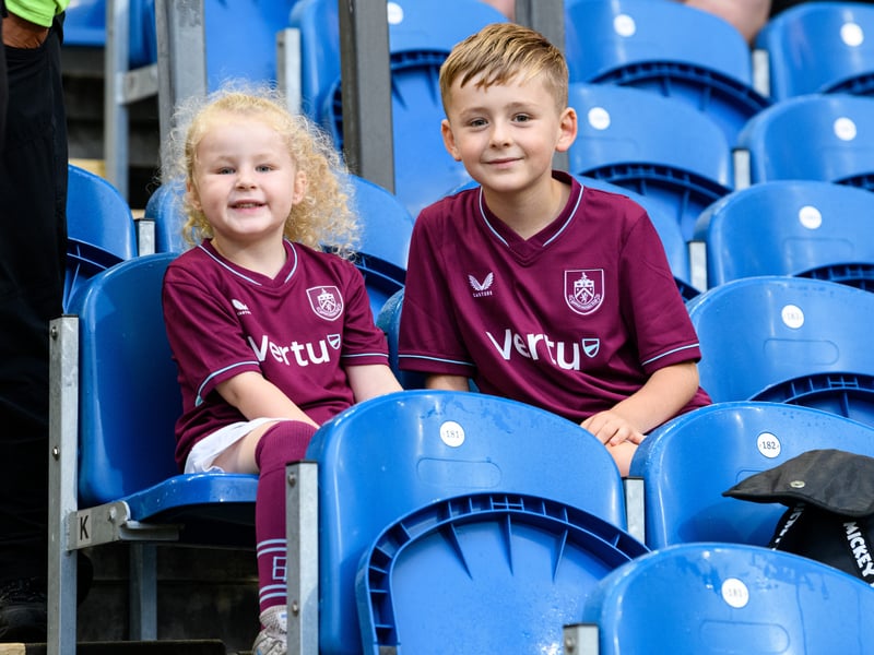 Burnley fans inside Turf Moor for the Championship fixture against Middlesbrough. Photo: Kelvin Lister-Stuttard