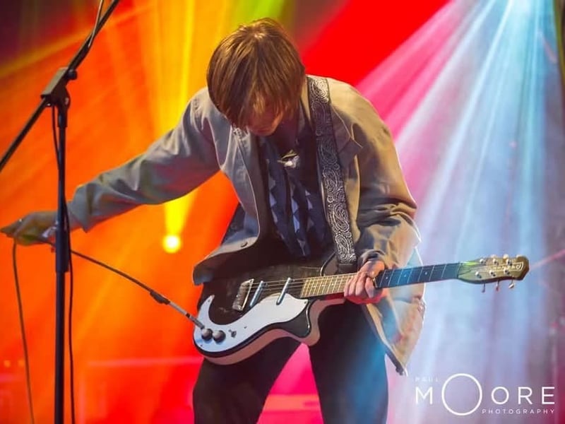 Fontaines DC at Castlepalooza in Charleville estate in 2018.
