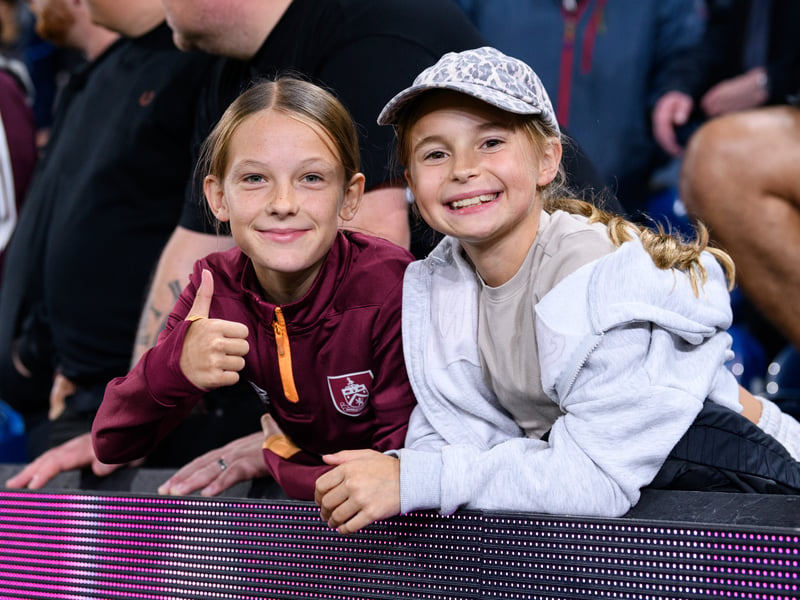 Burnley fans inside Turf Moor for the Championship fixture against Middlesbrough. Photo: Kelvin Lister-Stuttard