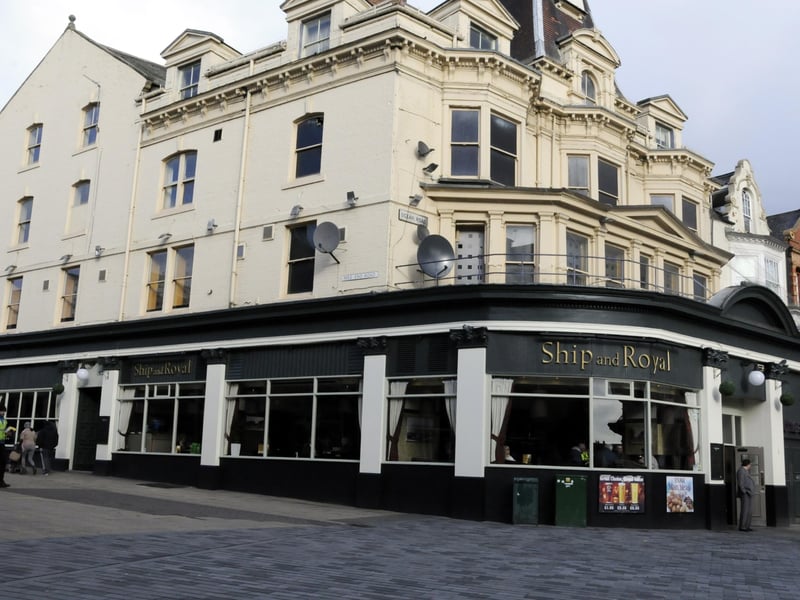 This archive view shows how the Ship and Royal pub in Ocean Road, South Shields looked in February 2013.