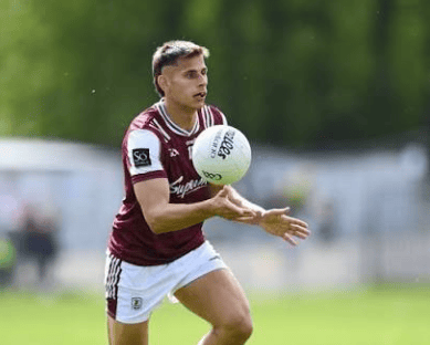 Sean 'Fitzy' Fitzgerald in action for Galway