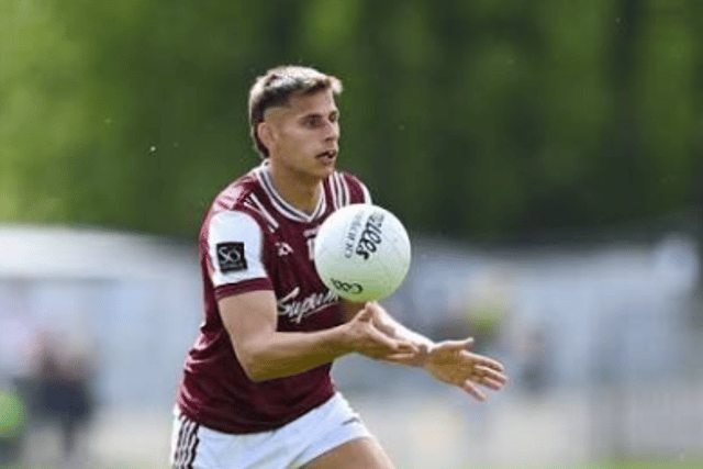 Sean 'Fitzy' Fitzgerald in action for Galway