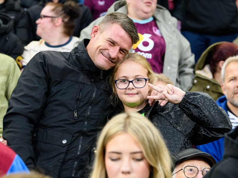 Burnley fans inside Turf Moor for the Championship fixture against Middlesbrough. Photo: Kelvin Lister-Stuttard