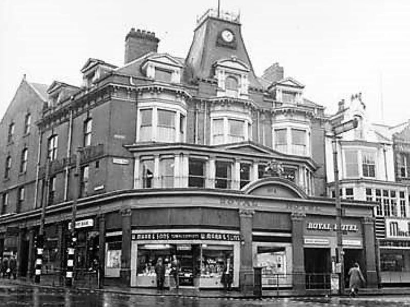 The former Royal Hotel, in Ocean Road, South Shields, later to become the Ship and Royal.
