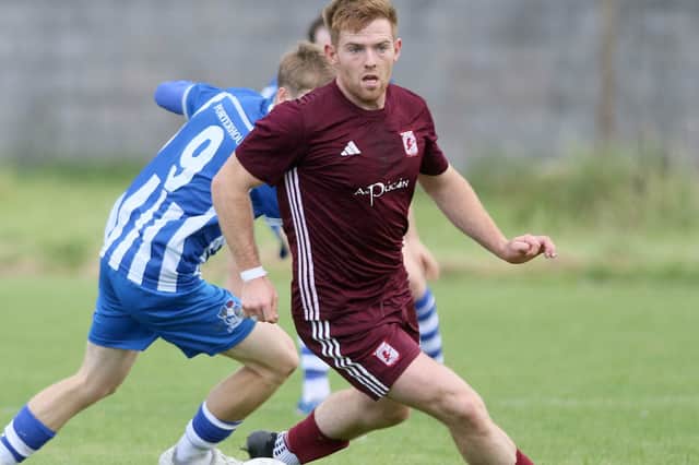 Shane Campbell in action for Renmore last season.
