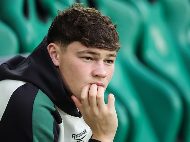 Hibernian's Owen Elding before a William Hill Premiership match between Hibernian and Heart of Midlothian