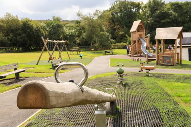 The new playground at Connemara National Park