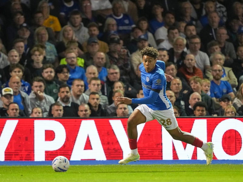 The 18-year-old is still adapting to the challenges of Championship football and his inclusion could likely be based on whether Harvey Blair is named in Pompey's 25-man EFL squad.