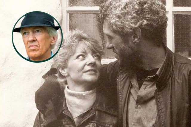Ken Bruen and his wife Philomena