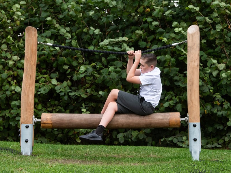Opening of new play equipment in Memorial Park