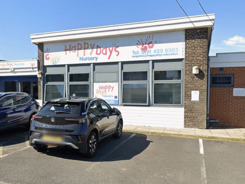 Happy Days Nursery, on Glasgow Road, in Jarrow - given a 5* rating following an inspection on August 6.