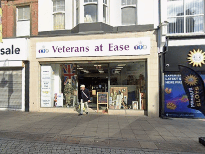 Veterans at Ease, on King Street, in South Shields - given a 5* rating following an inspection on August 11.