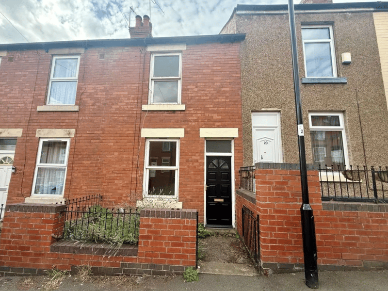 This 2 bedroom terraced house is up for sale by auction on Tuesday, 22 Sep 2026 with a guide price of £50,000
