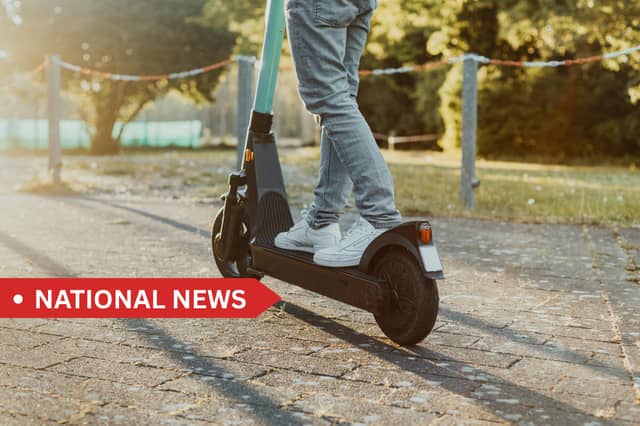 From today, e-scooter users must wear both a helmet and high-visibility clothing when using the vehicles