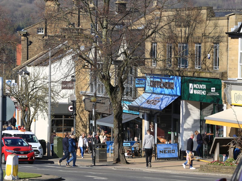 The spa town of Ilkley is popular with walkers due to the Ilkley Moor, subject of the well known Yorkshire tune 'On Ilkla Moor Baht 'at'. It is also a great place for young professionals and families to live due to its great commuter links. From Ilkley railway station, it takes about 31 minutes to get to Leeds city centre and about 35 to get to Bradford Forster Square. It takes about 40 minutes to drive to the centre of Leeds.
