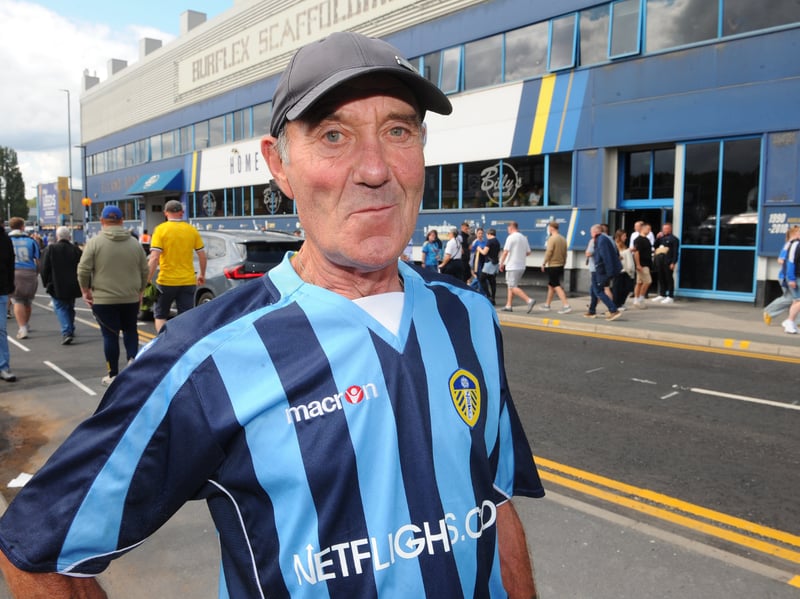 Vic Patterson from Chesterfield said: "I wear retro shirts because I like them."