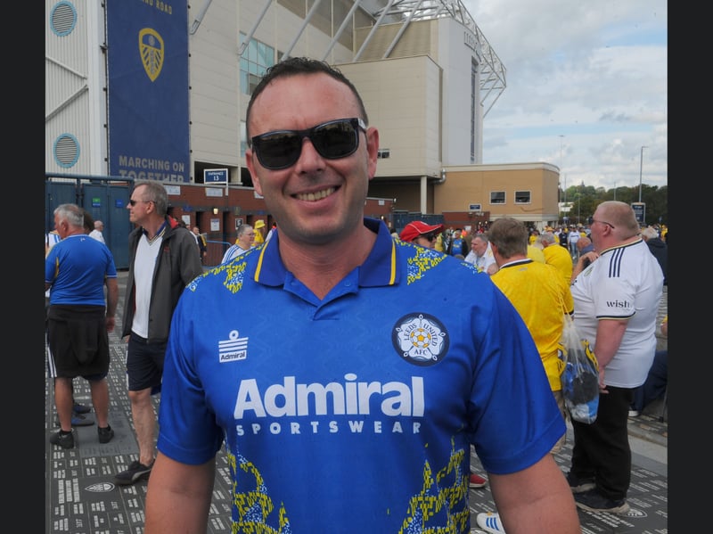 Wayne Armitage said: "I thought I'd wear a retro shirt today to think of '92 and of winning the league."