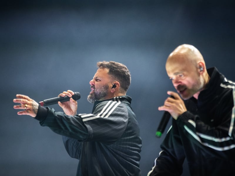 Five at Blackpool Illuminations Switch-on