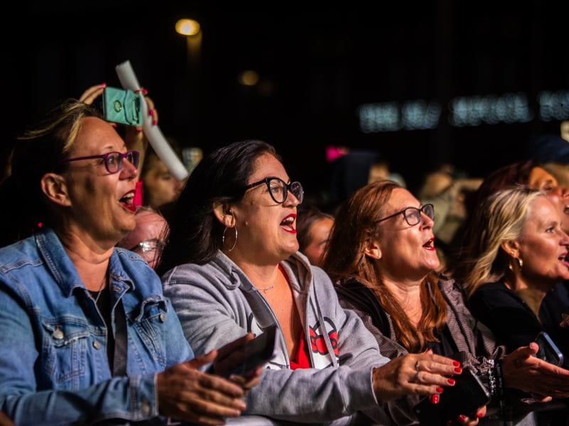 Five at Blackpool Illuminations Switch-on