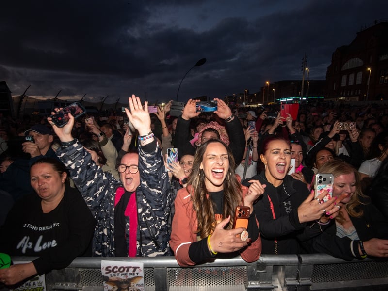 Five at Blackpool Illuminations Switch-on